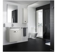 шкаф навесной GAP левый  / 34,4х20х80 /   ( белый глянцевый )  