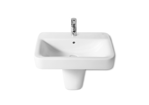 умывальник SENSO SQUARE с установочным комплектом  / 60х48 /   ( бел ) 