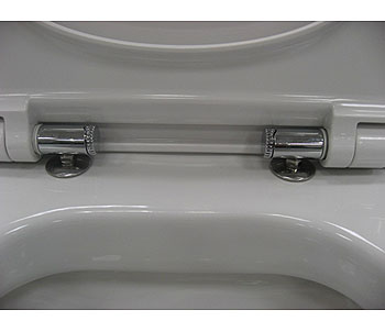 сиденье / крышка DAMA SENSO микролифт  ( бел )  