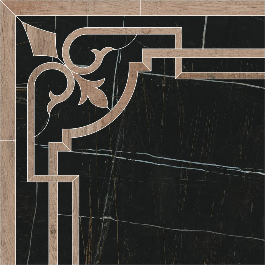 Декор Греппи наборный  60х60 