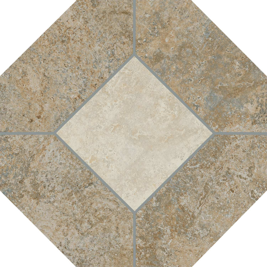 Брюссель бежевый темный матовый 24х24 