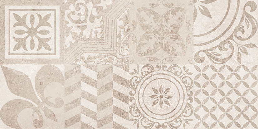 Bastion Плитка настенная мозаика бежевый 20х40 