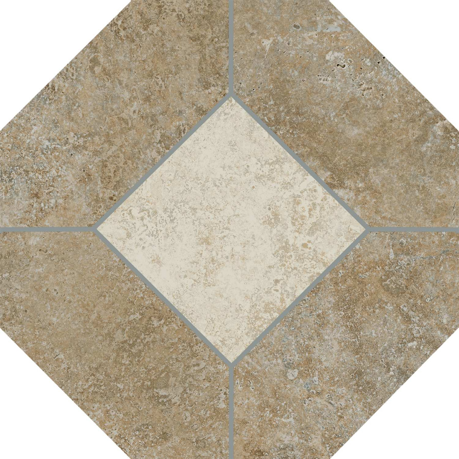 Брюссель бежевый темный матовый 24х24 