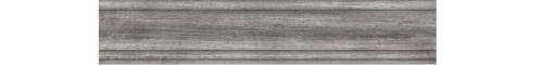 Плинтус Антик Вуд серый  39,8х8