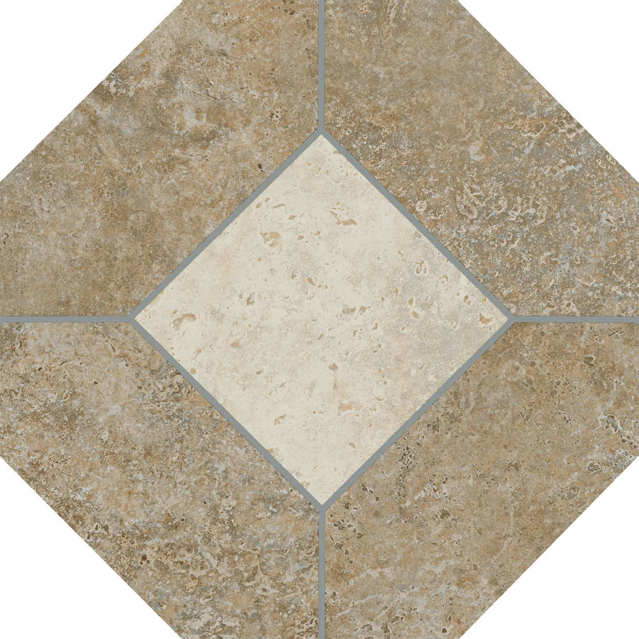 Брюссель бежевый темный матовый 24х24 