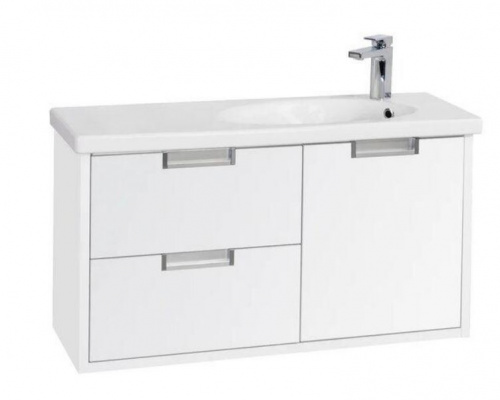 тумба для раковиной ETNA  / 100 /  ( белый глянец ) 