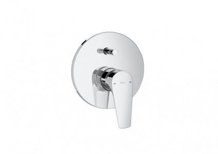 смеситель для ванны / душа ATLAS скрытый монтаж, автоматическим с преключателем  / 16 /   ( хром ) 