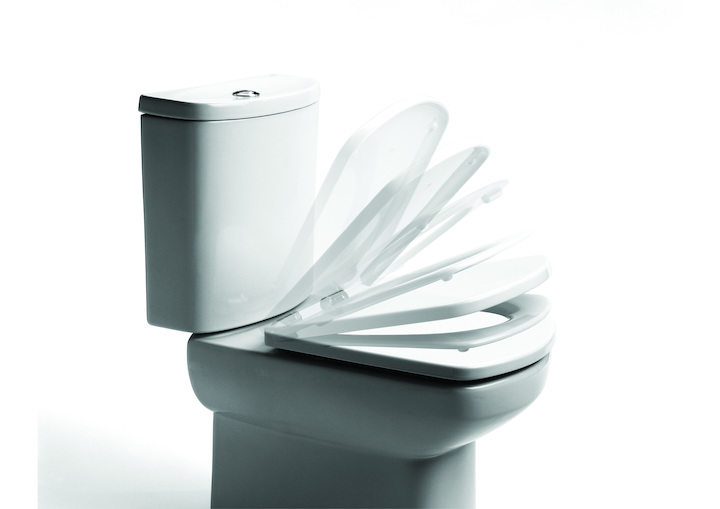 крышка / сиденье DAMA SENSO микролифт   ( бел )  