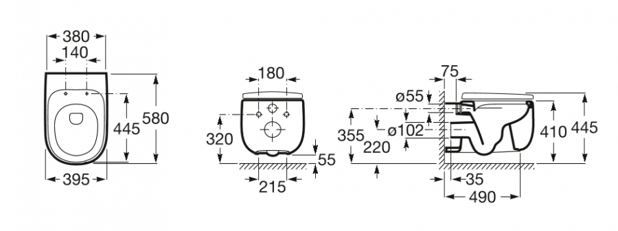 крышка для биде BEYOND  ( белый )  
