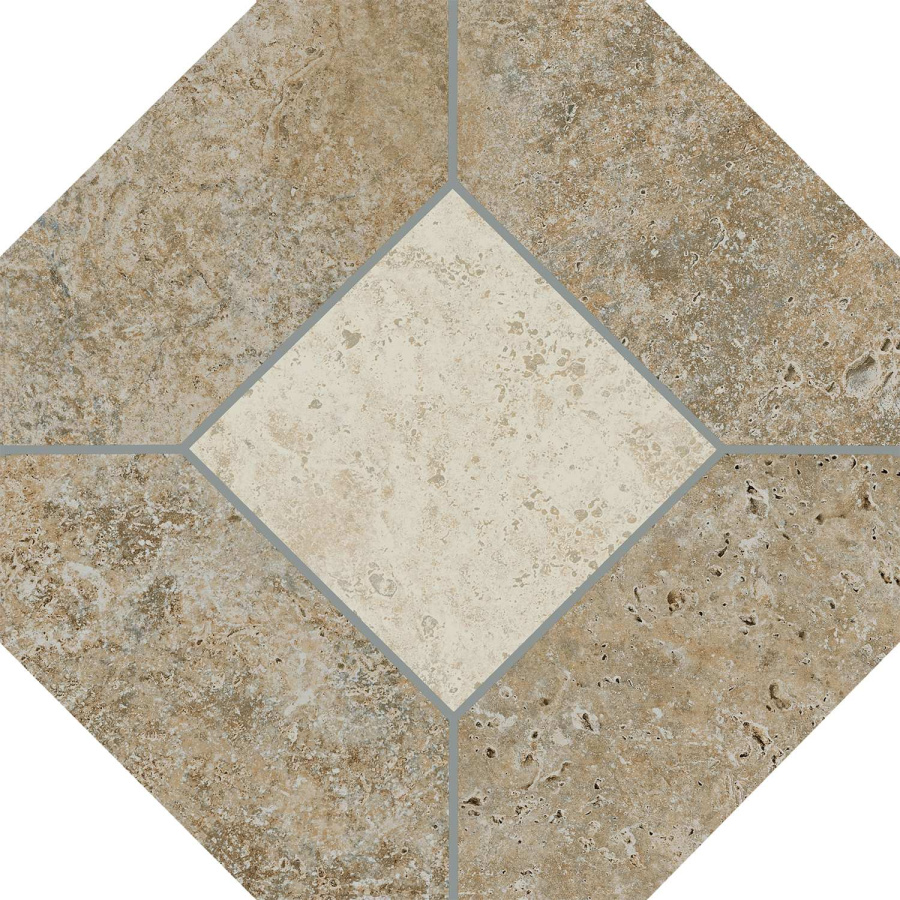 Брюссель бежевый темный матовый 24х24 