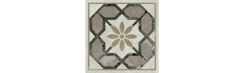 Вставка Серенада 1 лаппатированный обрезной 7,2х7,2