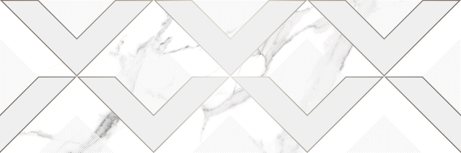 Viva Декор белый 20х60 