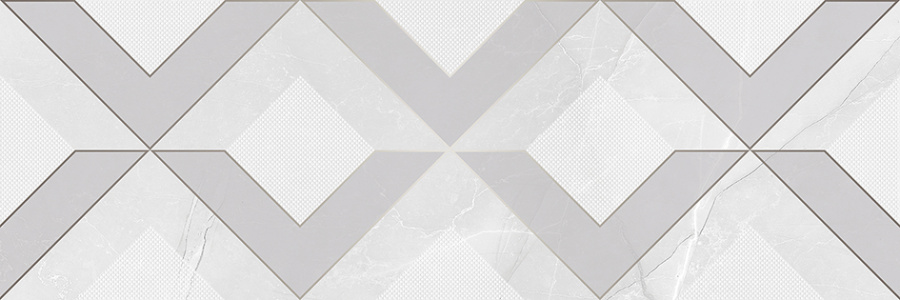 Monti Декор белый 20х60 