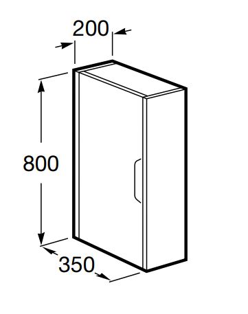 подв . шкафчик Kalahari  / 80х35х20 /  ( бел )  