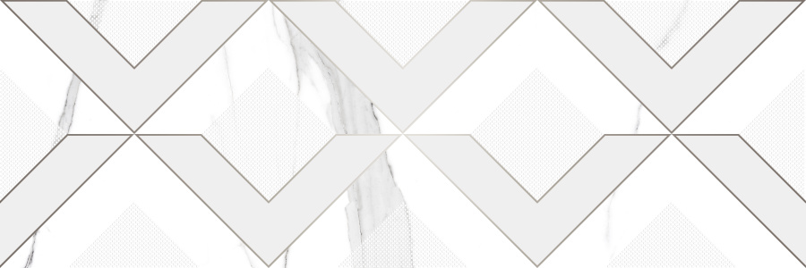 Viva Декор белый 20х60 