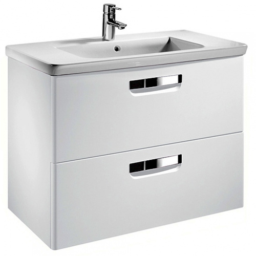 тумба под раковину GAP / 60x60x41,2 /  ( белый глянцевый ) 