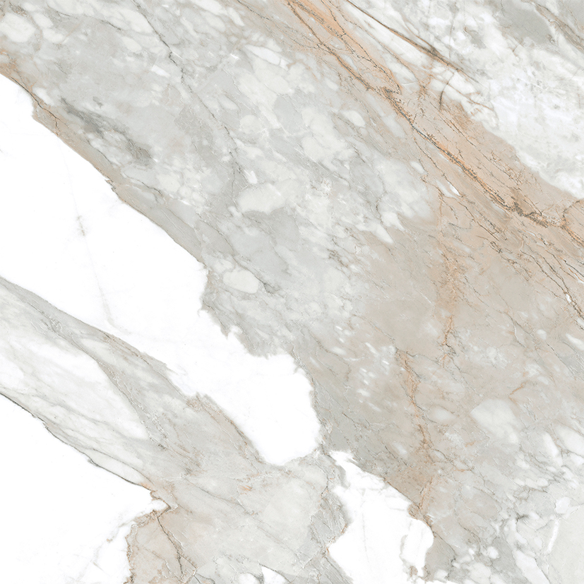 Alpi Керамогранит белый 50х50 матовый 