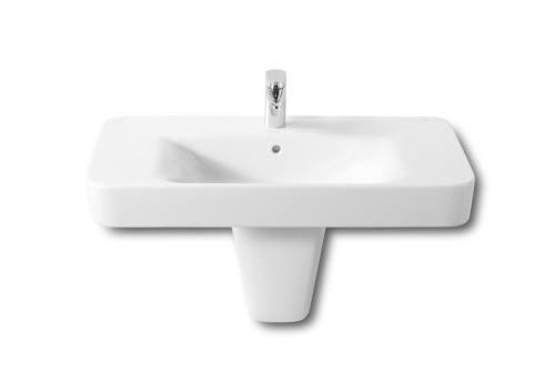 раковина SENSO SQUARE отверстие под смеситель / 85х47,5 /   ( белый ) 