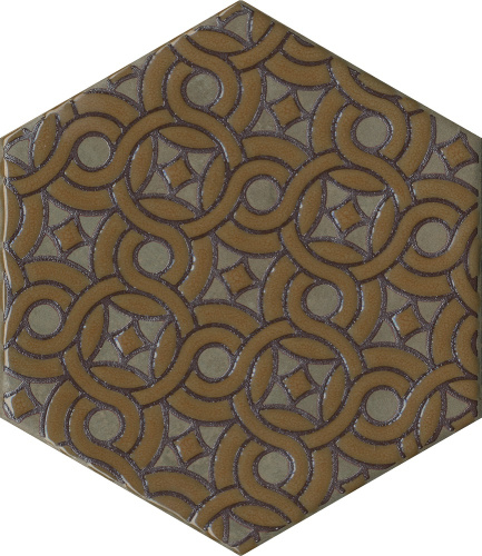 Декор Гроссето коричневый 20х23,1