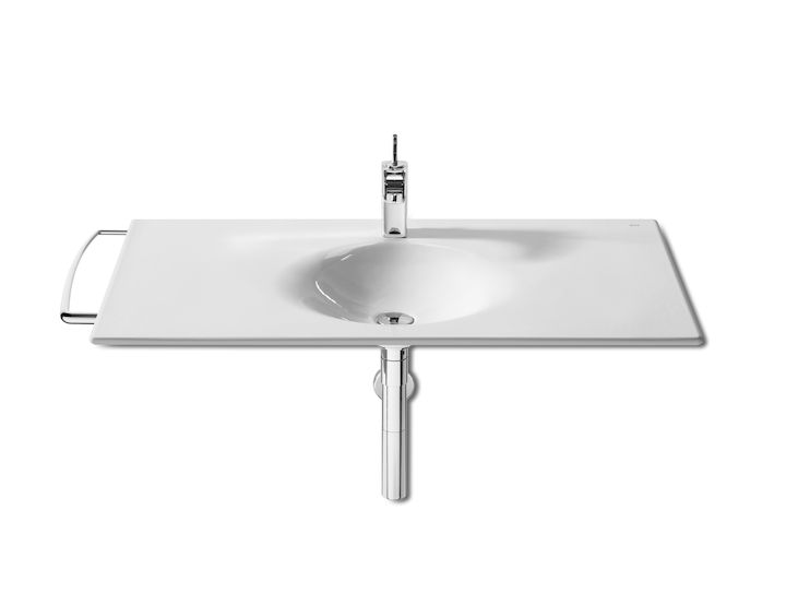 умывальник KALAHARI  / 100x51 /  встраиваемый  ( бел )  