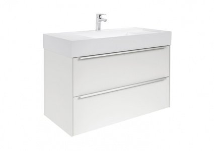 модуль +  раковина INSPIRA  / 100х50 /   ( бел . гл ) 