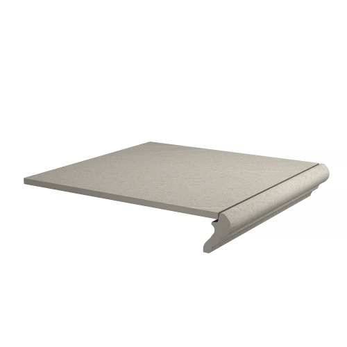 Ступень фронтальная Бореале бежевый светлый  30х30